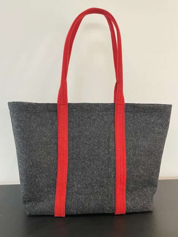 Big Boat Bag Coal Red